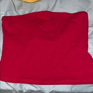 Red Tube top